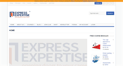 Desktop Screenshot of expressexpertise.com
